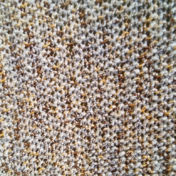 Womans 26/28 Lane Bryant Orange, Silver And Cream Cardigan Sweater - Picture 5 of 5